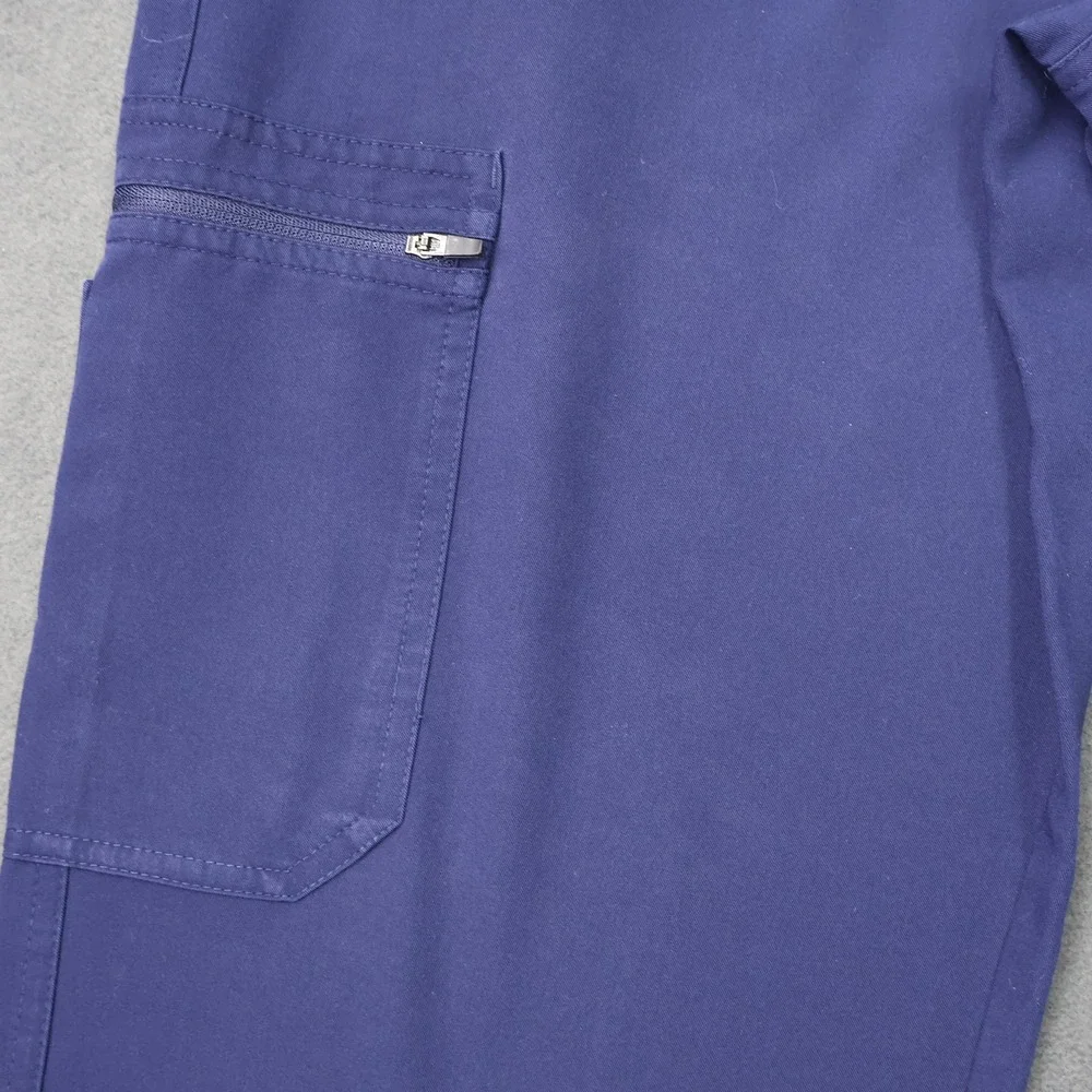 FIGS Scrub Pants Mens XL Navy Blue Excellent Axim Cargo Technical Collection
